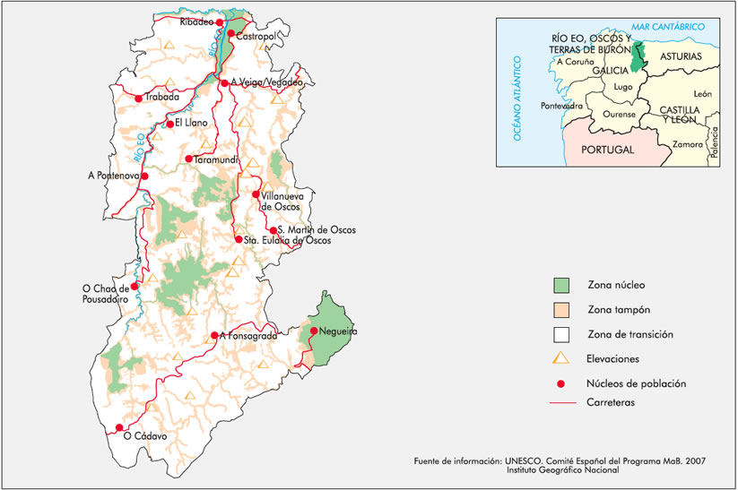 Mapa rio eo